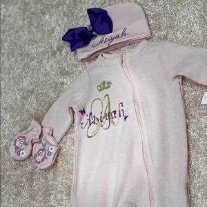 Custom made baby pajamas